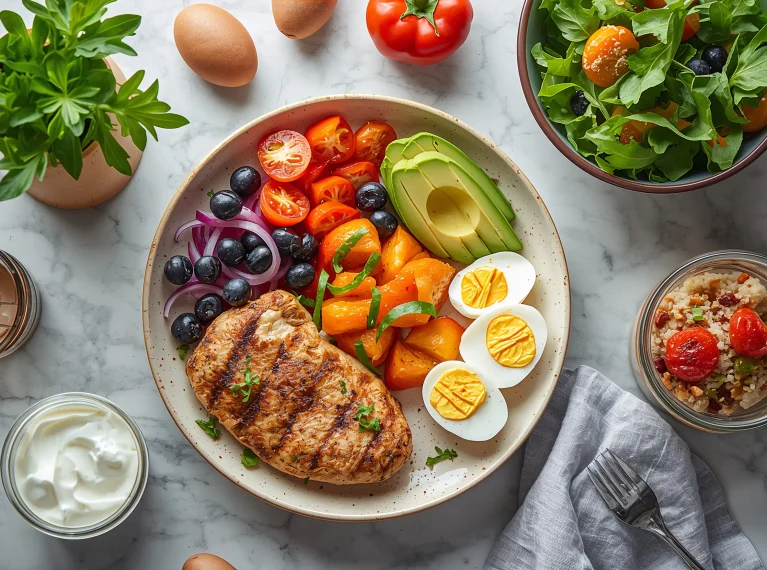 high protein low calorie meals