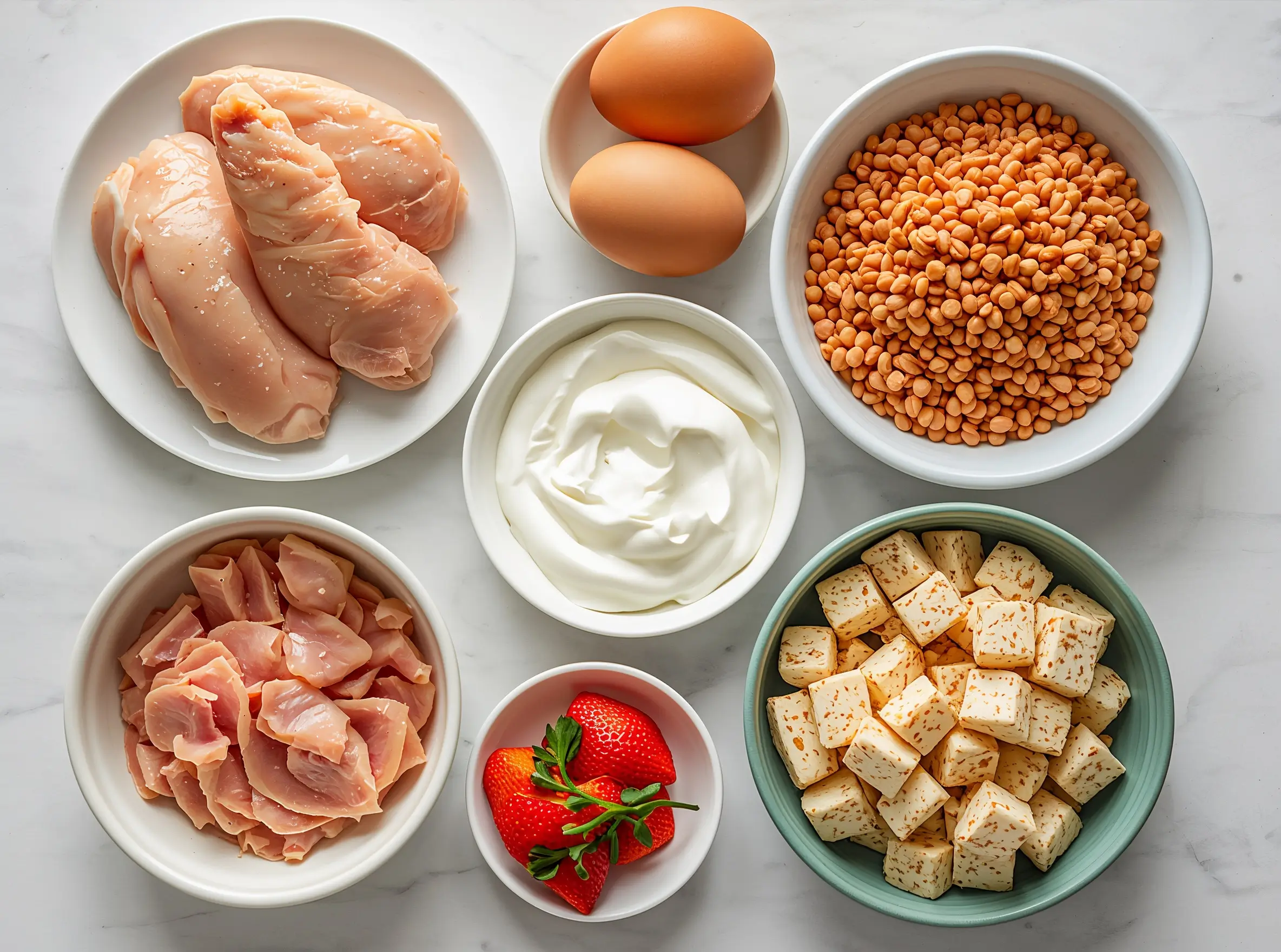10 high-protein, low-calorie foods to aid your weight loss