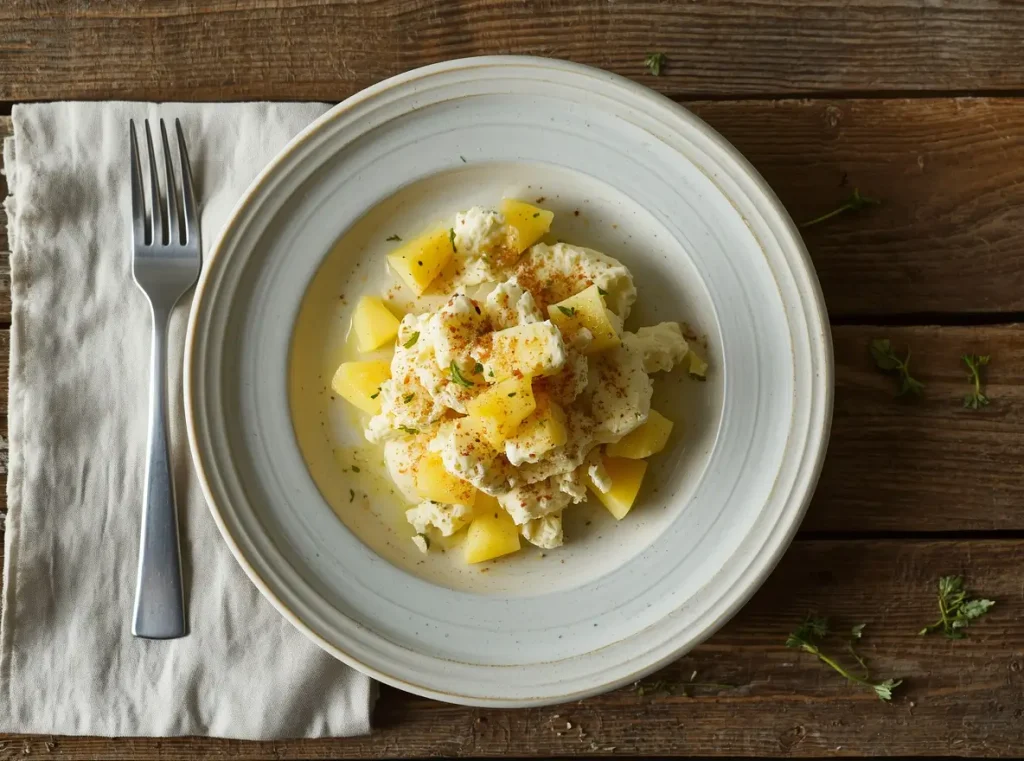 Cottage Cheese & Pineapple Parfait