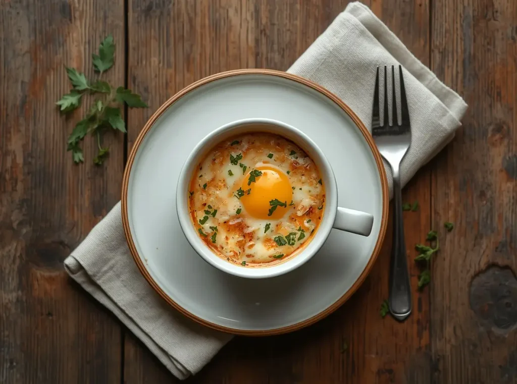 Microwave Veggie Egg Mug