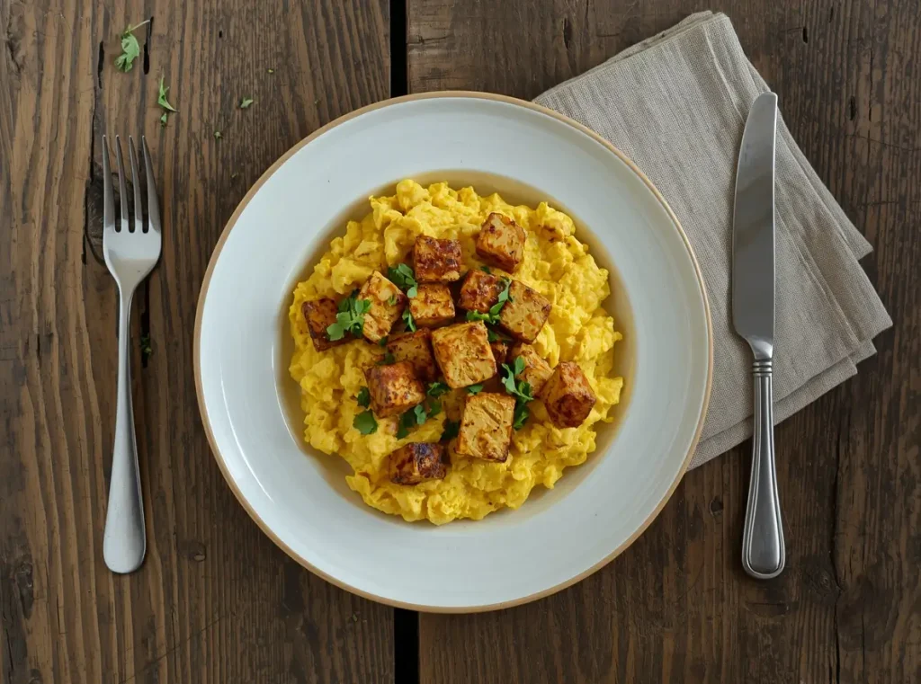Tofu Scramble with Turmeric
