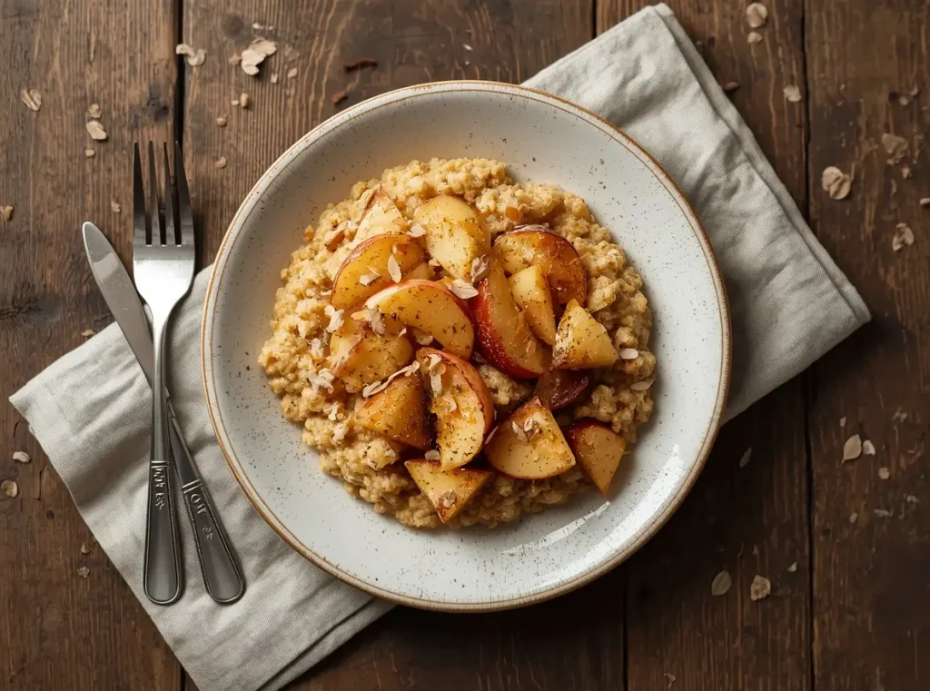 Oatmeal with Apple & Cinnamon