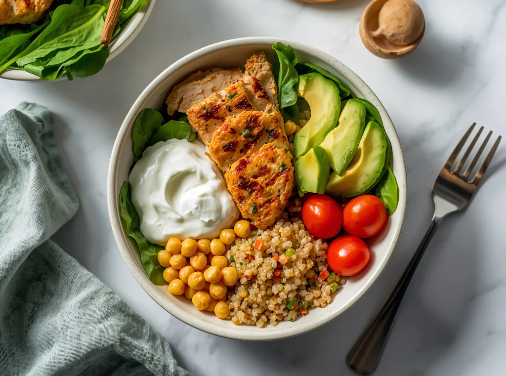 quick high protein lunch​