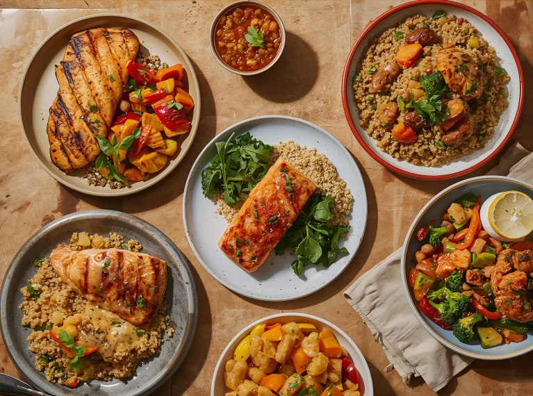 high-protein dinners